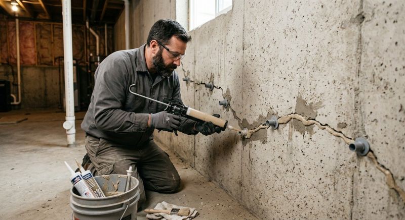 Basement Foundation Repair in Acton, MA