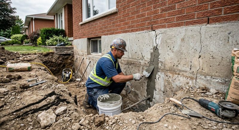 Basement Foundation Repair in Clinton, MA