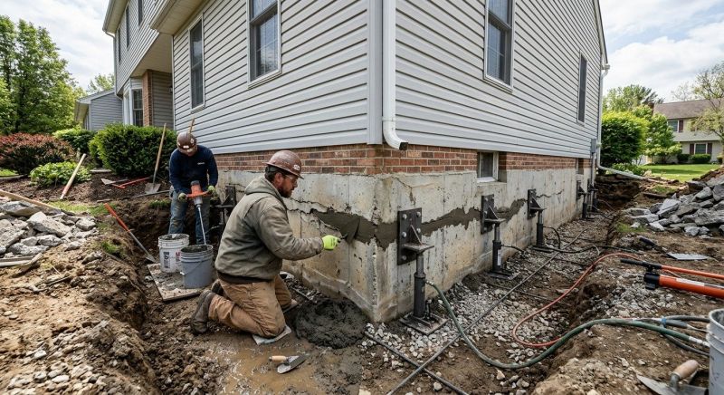Basement Foundation Repair in Norfolk, MA
