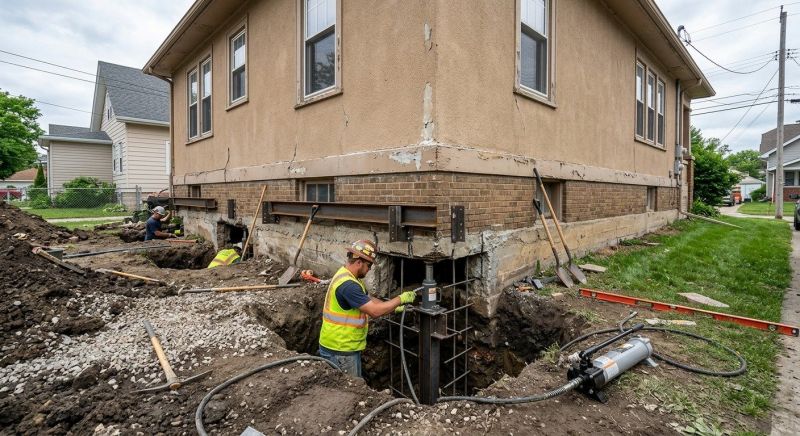 Basement Underpinning in Natick, MA