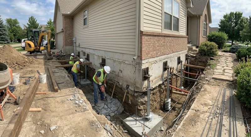 Basement Underpinning in Natick, MA