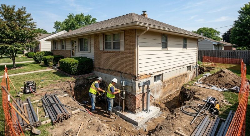Building Foundation Repair in Burlington, MA