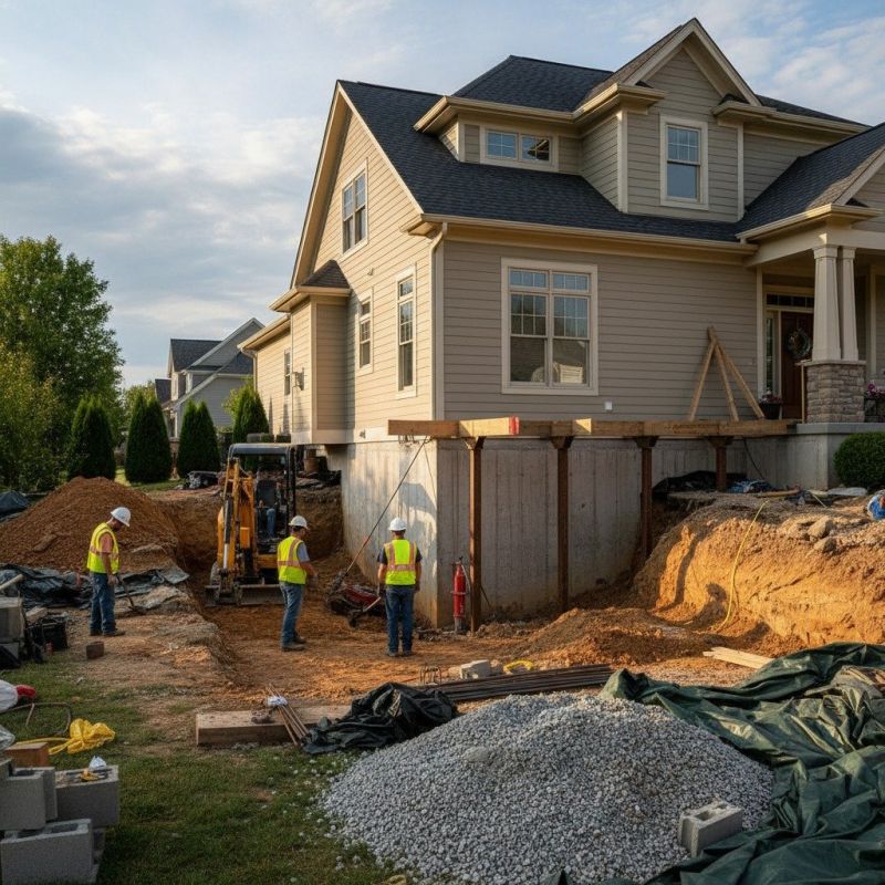 Building Foundation Repair in Wilmington, MA