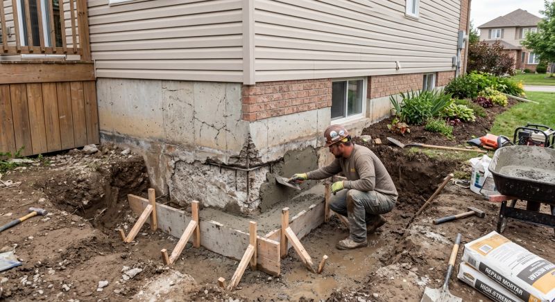 Concrete Foundation Repair in Billerica, MA