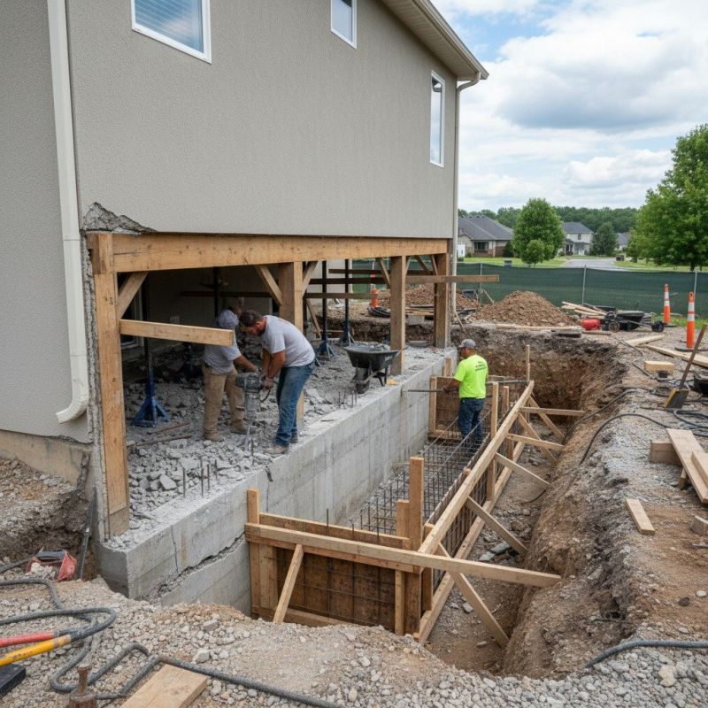 Concrete Foundation Repair in Braintree, MA