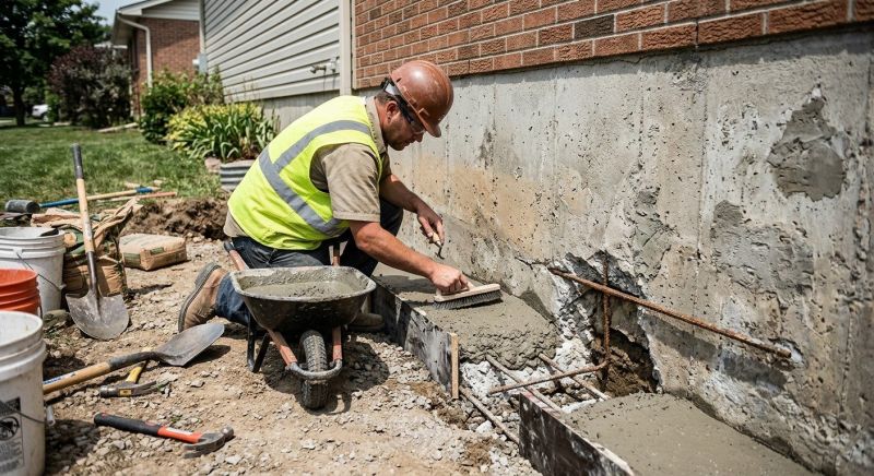 Concrete Foundation Repair in Brockton, MA