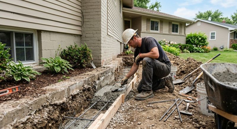 Concrete Foundation Repair in Woonsocket, RI
