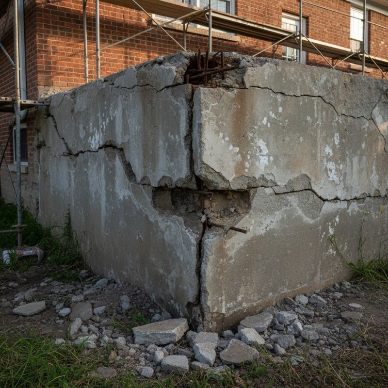 Cracked Foundation Repair in Boston, MA