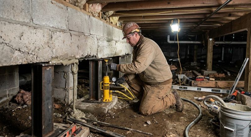 Crawlspace Foundation Repair in Carlisle, MA