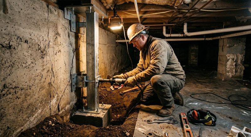Crawlspace Foundation Repair in Concord, MA