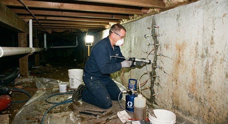 Crawlspace Foundation Repair in Watertown, MA