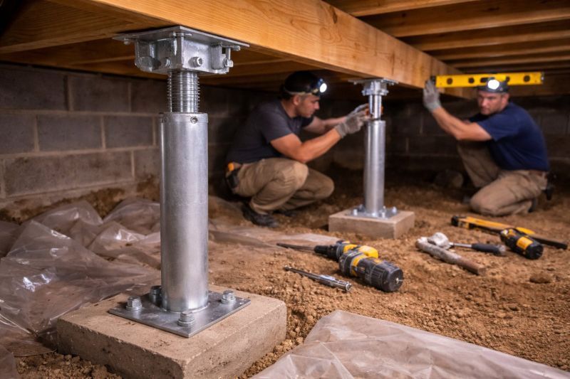 Crawlspace Structural Repair in Natick, MA