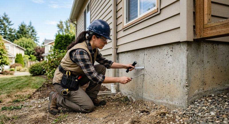Foundation Inspection in Natick, MA