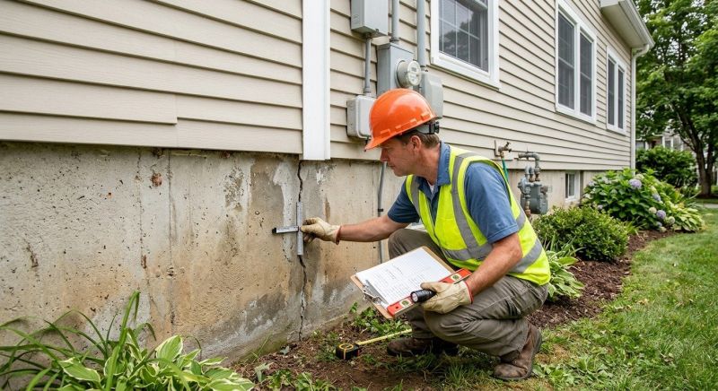 Foundation Inspection in Natick, MA