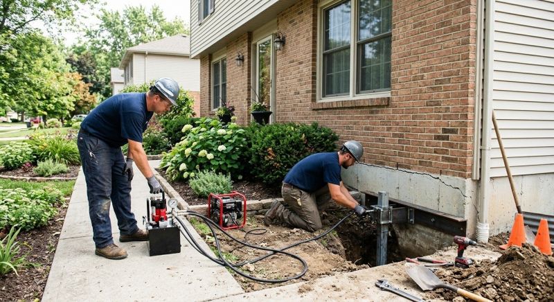 Foundation Jacking in Lancaster, MA