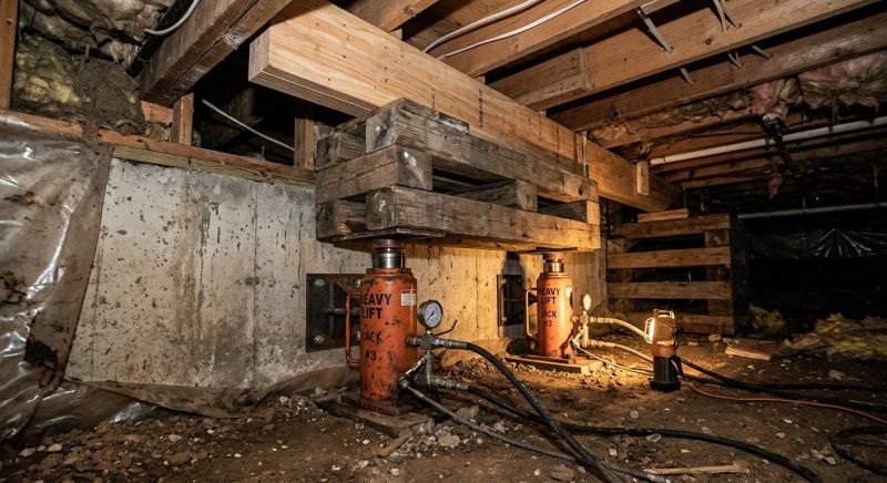 Foundation Jacking in Lynn, MA