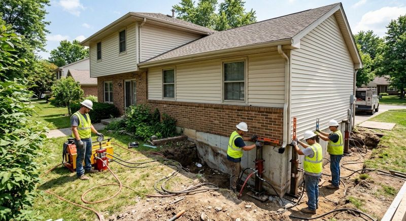 Foundation Jacking in North Chelmsford, MA