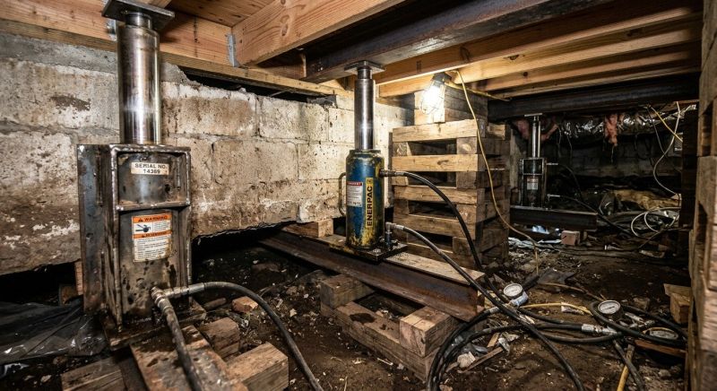 Foundation Jacking in Saugus, MA