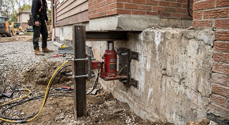 Foundation Jacking in Whitinsville, MA
