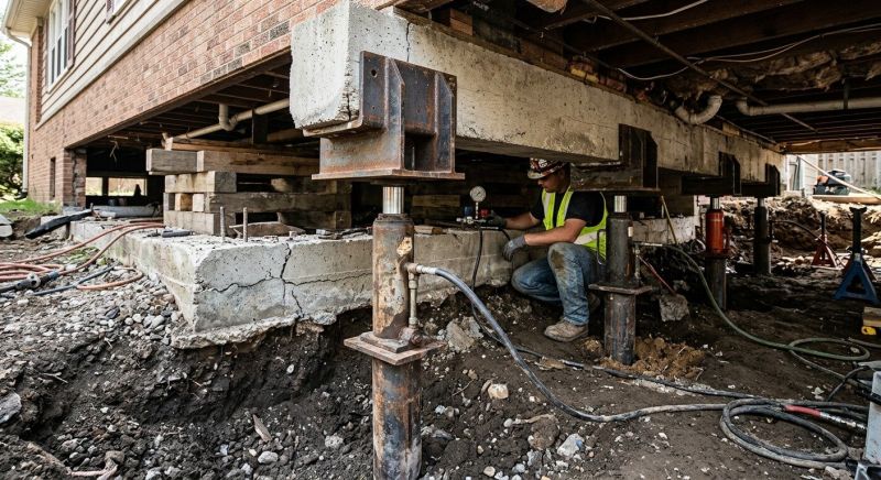 Foundation Lifting in Harvard, MA