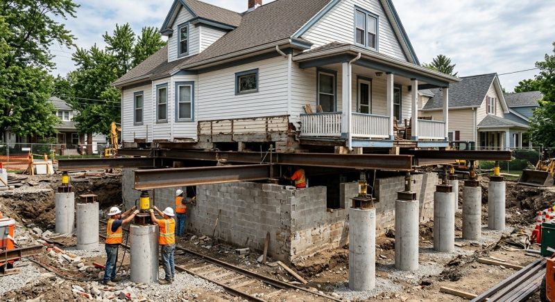 Foundation Raising in Blackstone, MA