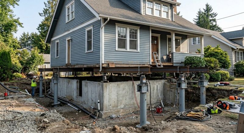 Foundation Raising in Clinton, MA