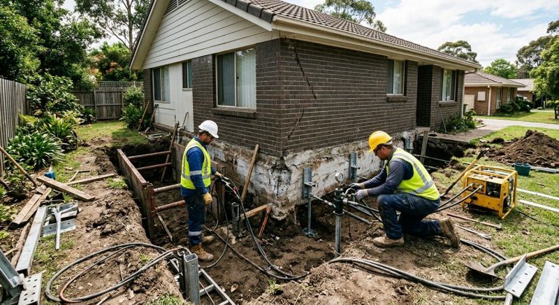 Foundation Repair in Charlestown, MA