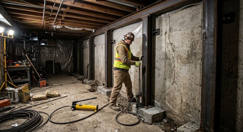 Foundation Stabilizing in Acton, MA