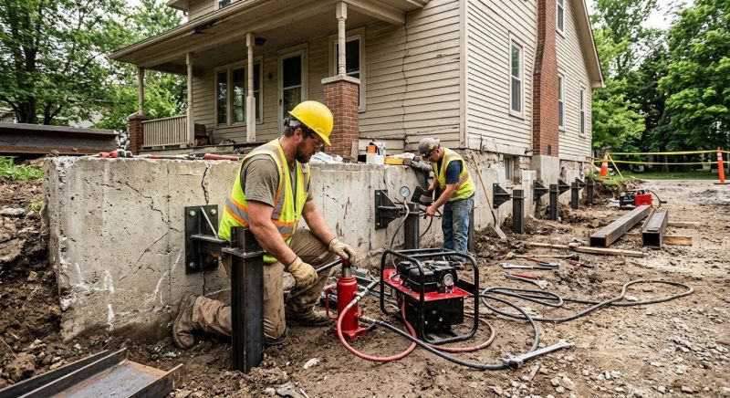 Foundation Stabilizing in Braintree, MA