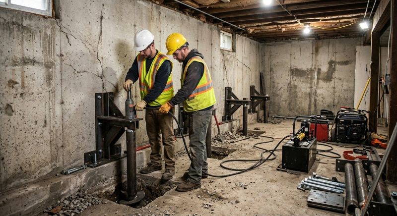 Foundation Stabilizing in Cambridge, MA