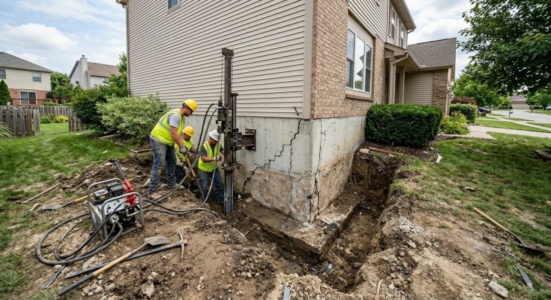 Foundation Stabilizing in East Walpole, MA