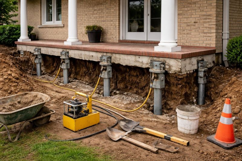 Foundation Stabilizing in Medford, MA
