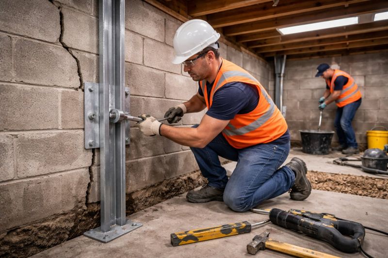 Foundation Structural Repair in Bellingham, MA
