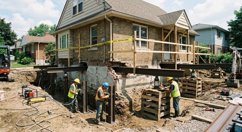 Foundation Structural Repair in Littleton, MA