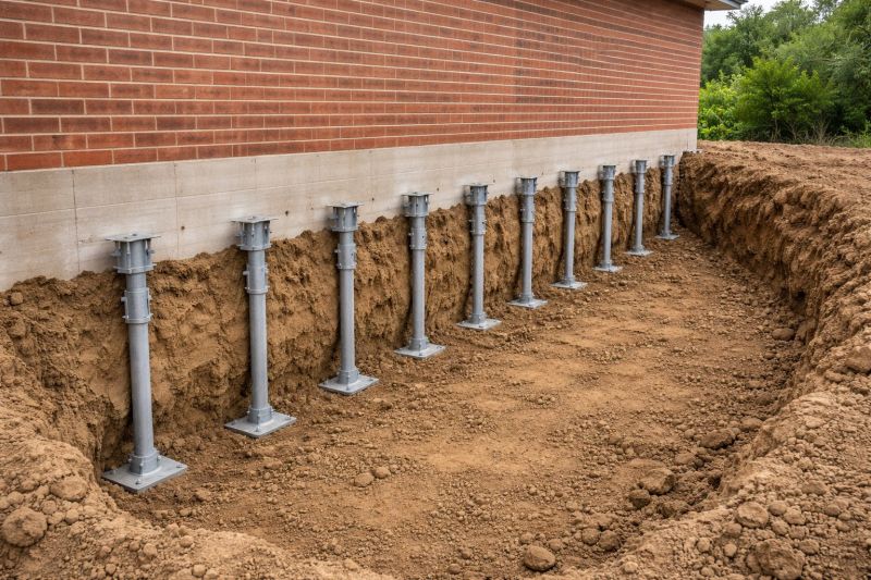 Helical Pile Installation in Natick, MA