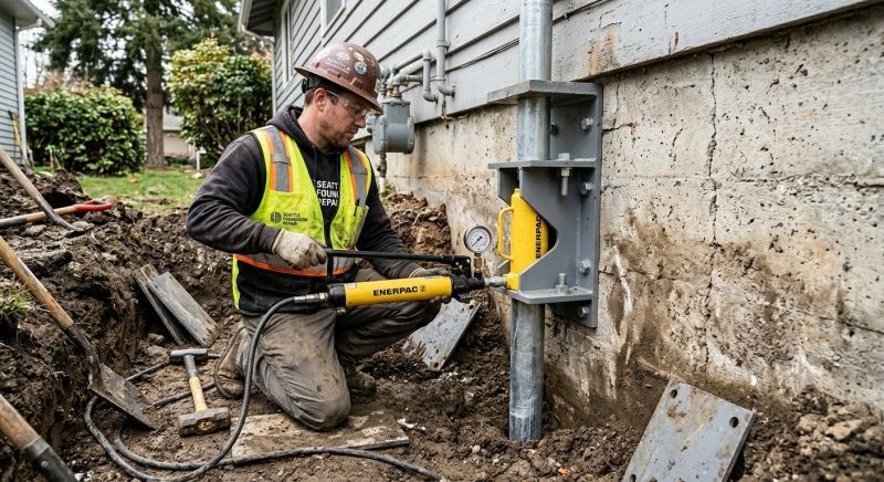 Home Foundation Leveling in Hingham, MA