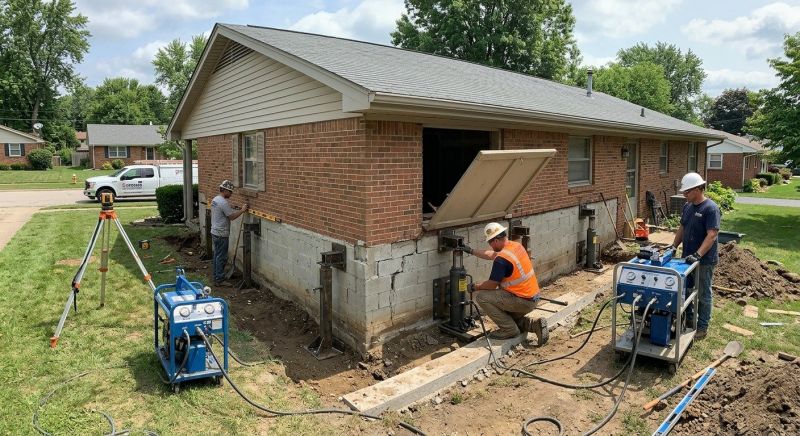 Home Foundation Leveling in Somerville, MA
