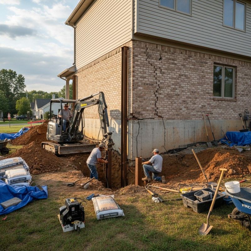 Home Foundation Repair in Clinton, MA