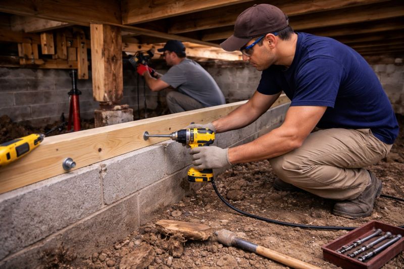 House Foundation Repair in Norton, MA