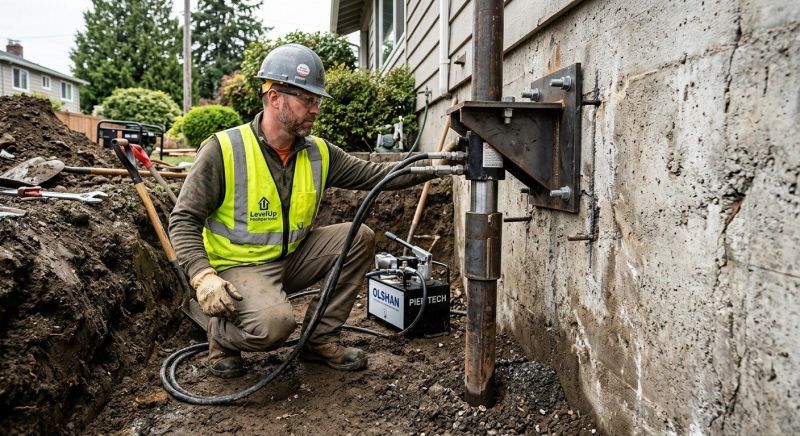 House Leveling in Holbrook, MA