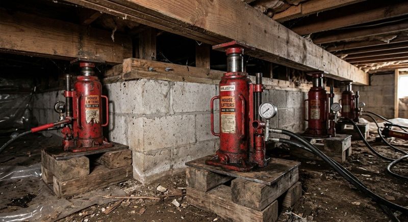 House Settling Repair in Natick, MA