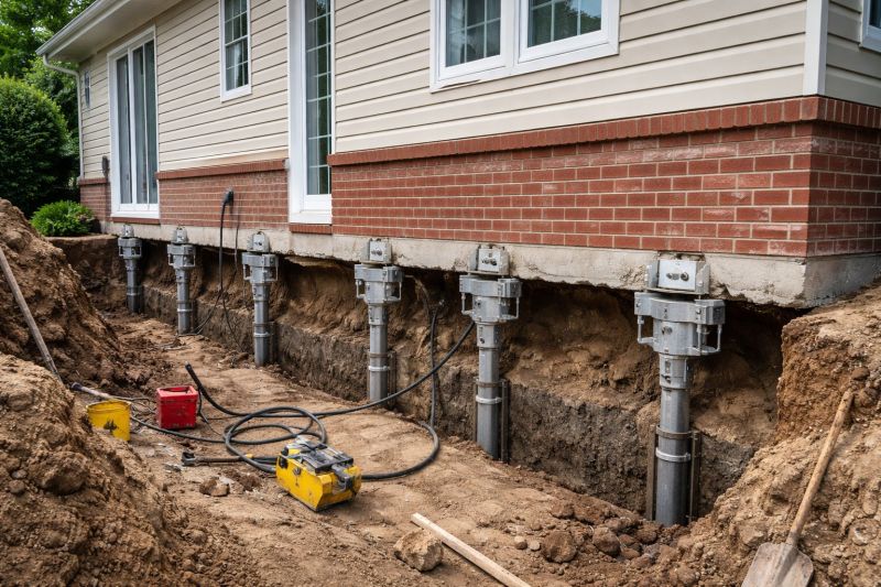 House Underpinning in Natick, MA