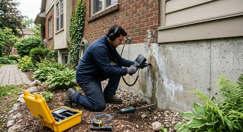 Leaking Foundation Repair in Natick, MA