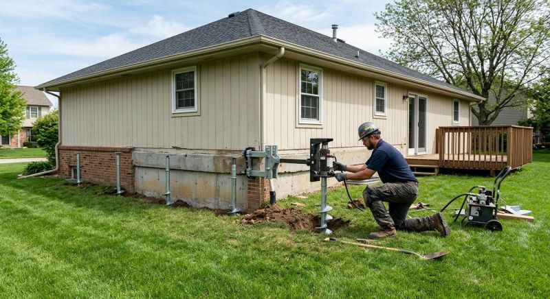Settling Foundation Service in Bellingham, MA