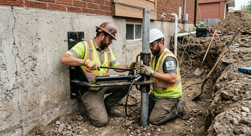 Settling Foundation Service in Sharon, MA