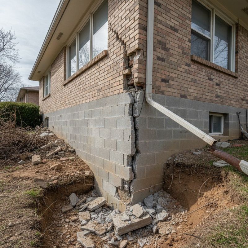 Settling Foundation Service in Woburn, MA