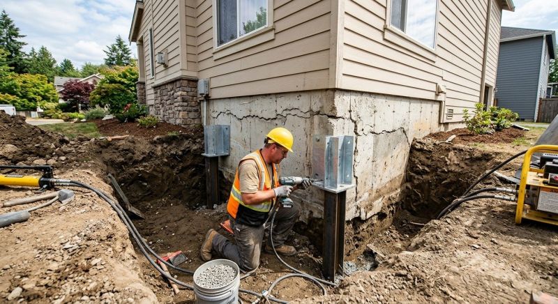 Structural Foundation Repair in Attleboro, MA