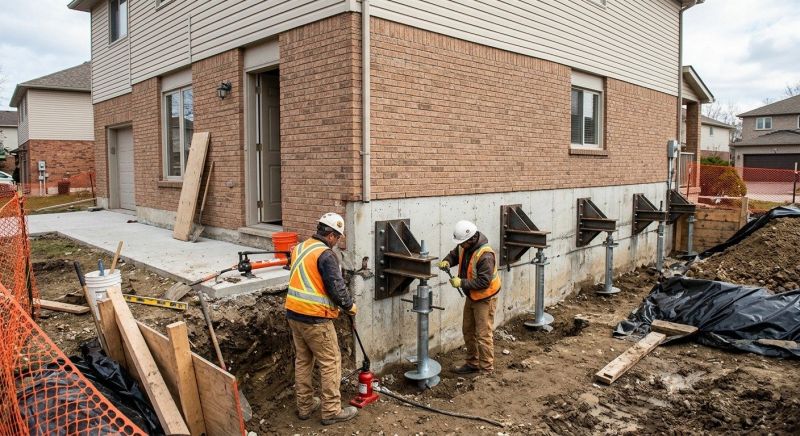 Structural Foundation Repair in Westborough, MA