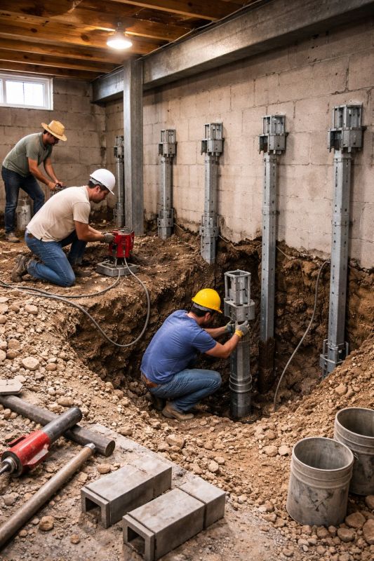 Structural Underpinning in Natick, MA