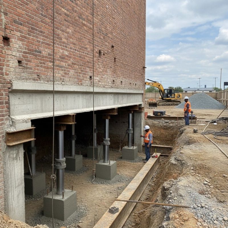 Structural Underpinning in Natick, MA